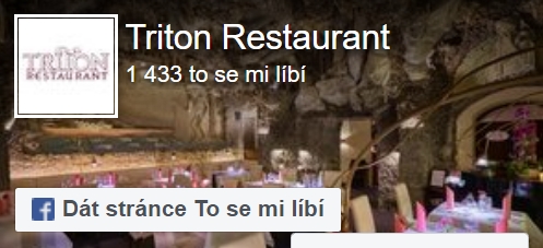 Triton Restaurant Prag - Facebook page