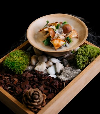 Vegetarisches Degustationsmen� - Erlebnisrestaurant im Prags